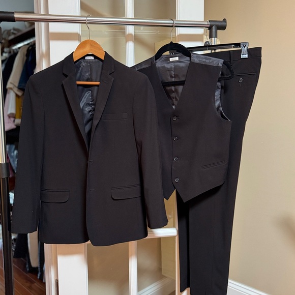 Calvin Klein Big Boy Stretch Suit Set - Picture 1 of 16